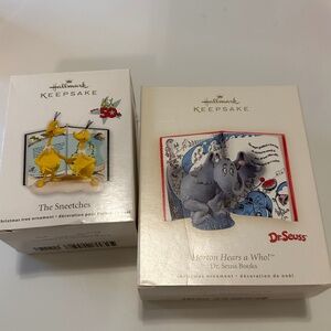 Hallmark Keepsake Dr Seuss ornaments 2 - Sneeches Horton
